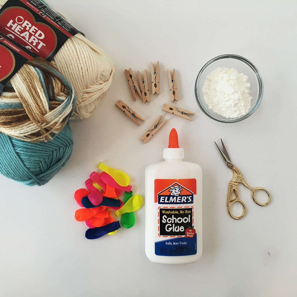 Craft Spheres made in Red Heart Soft Yarn