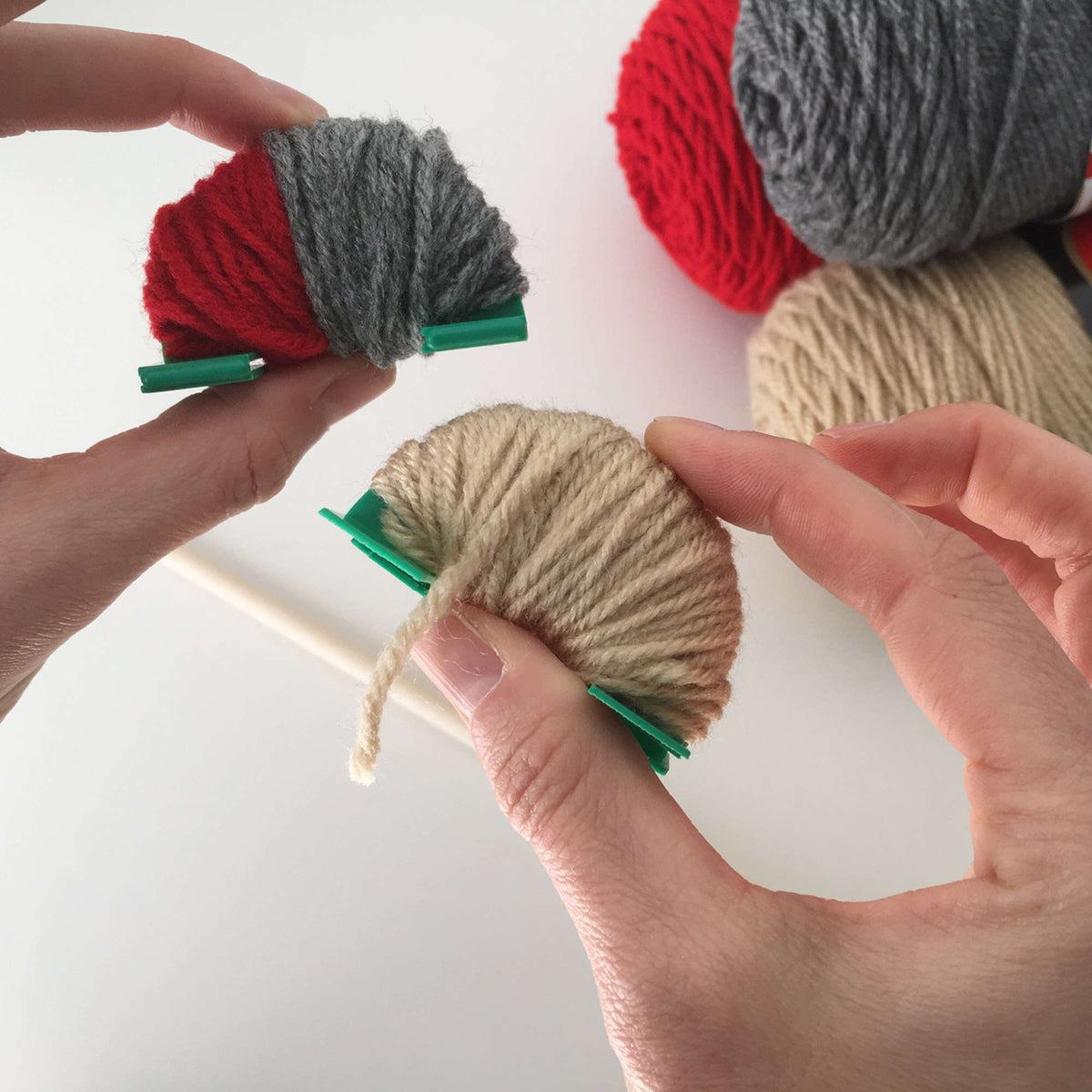 Craft Hanging made in Red Heart Super Saver Yarn