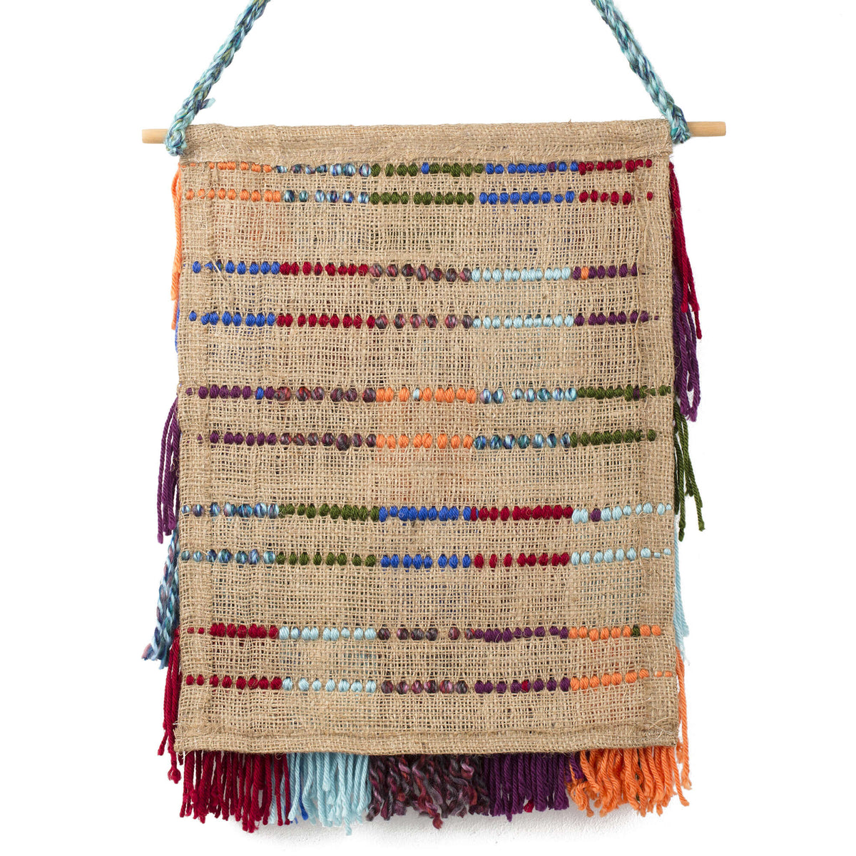 Craft Hanging made in Red Heart Soft Yarn