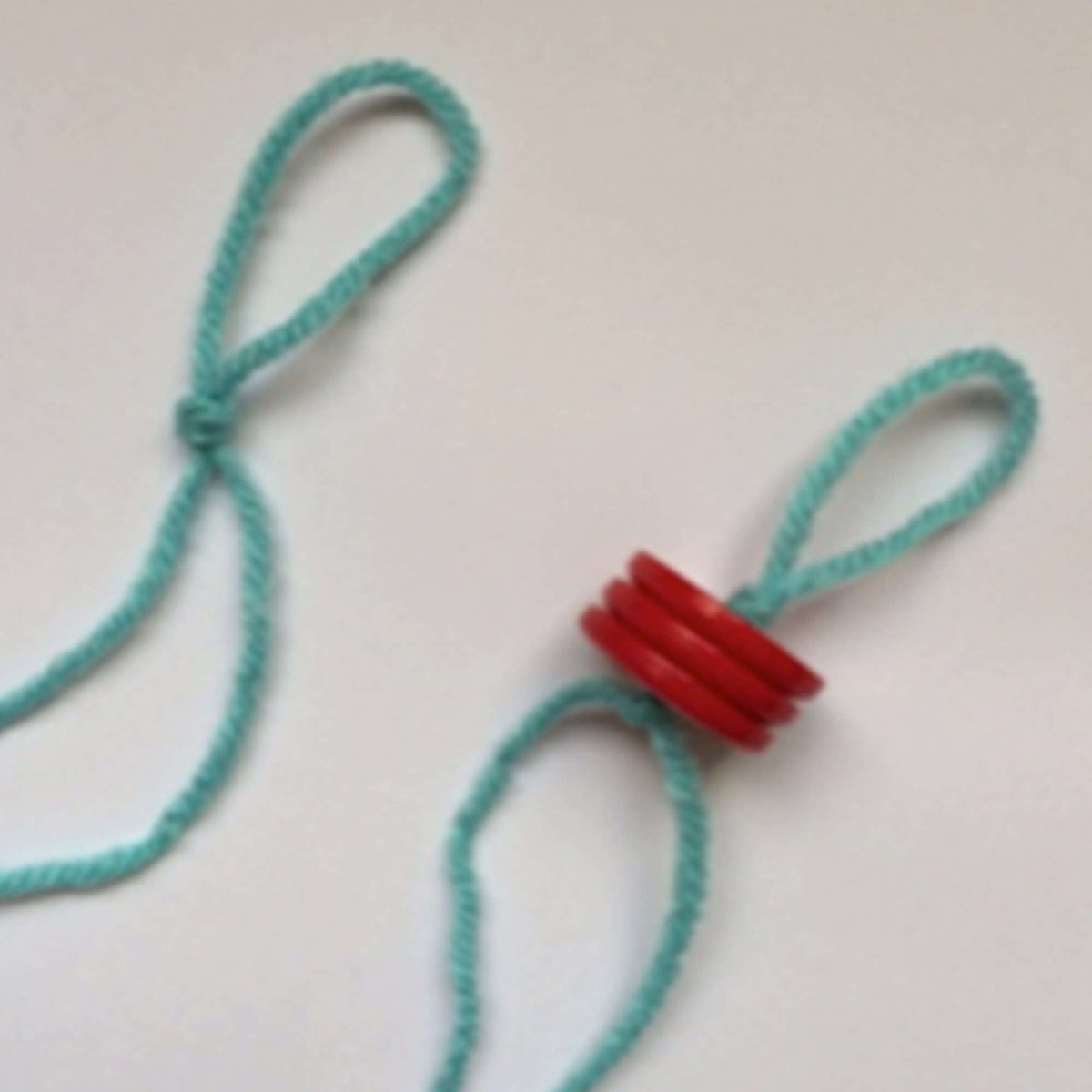 Craft Ornaments made in Red Heart Super Saver Yarn