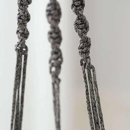 Red Heart Craft Macramé Plant Hanger Craft Hanger made in Red Heart Cordial Yarn