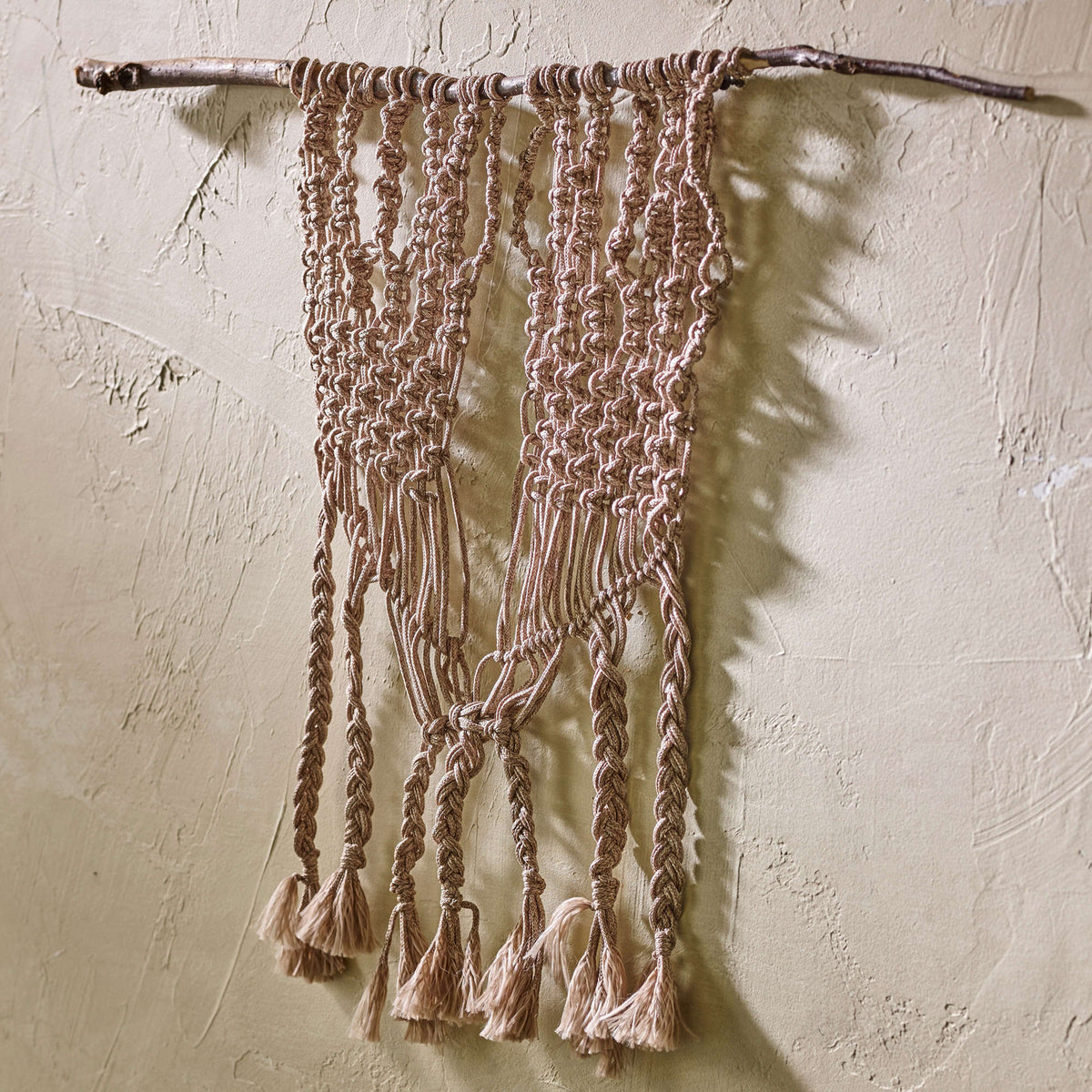 Craft Wall Art made in Red Heart Cordial Yarn