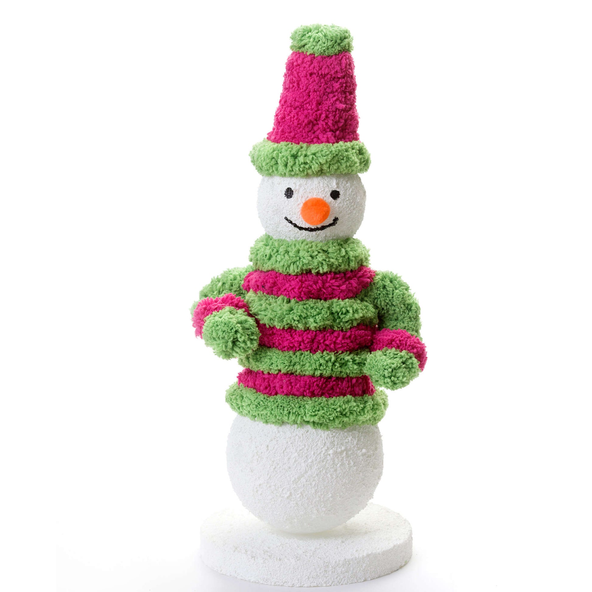 Free Red Heart Mr. Doodle Snowman Craft Pattern