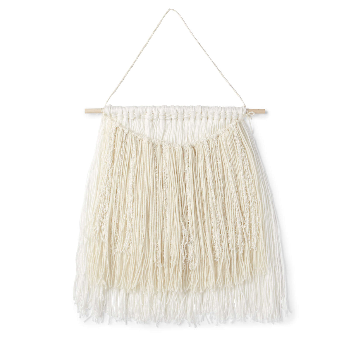 Craft Hanging made in Red Heart Scrubby Cotton Yarn