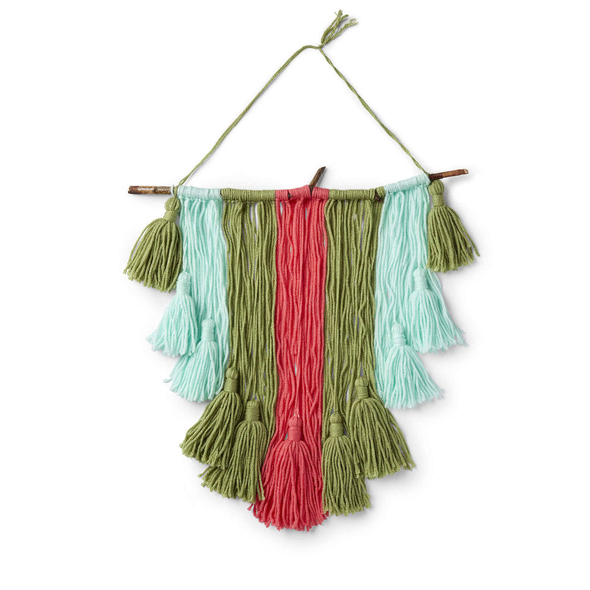 Craft Wall Art made in Red Heart With Love Yarn