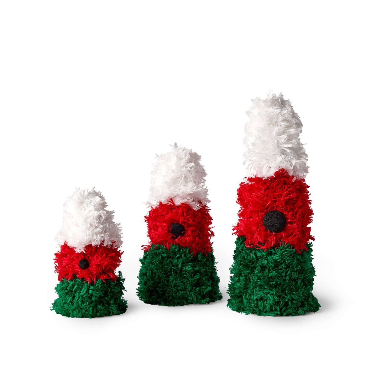 Craft Holiday Décor made in Red Heart Fur Yarn