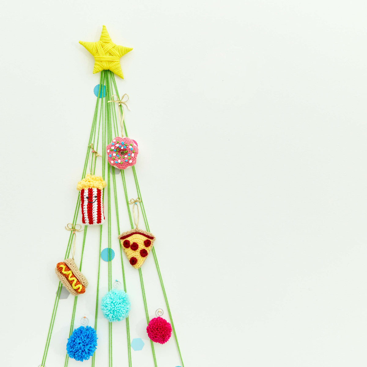 Craft Holiday Décor made in Red Heart Super Saver Yarn