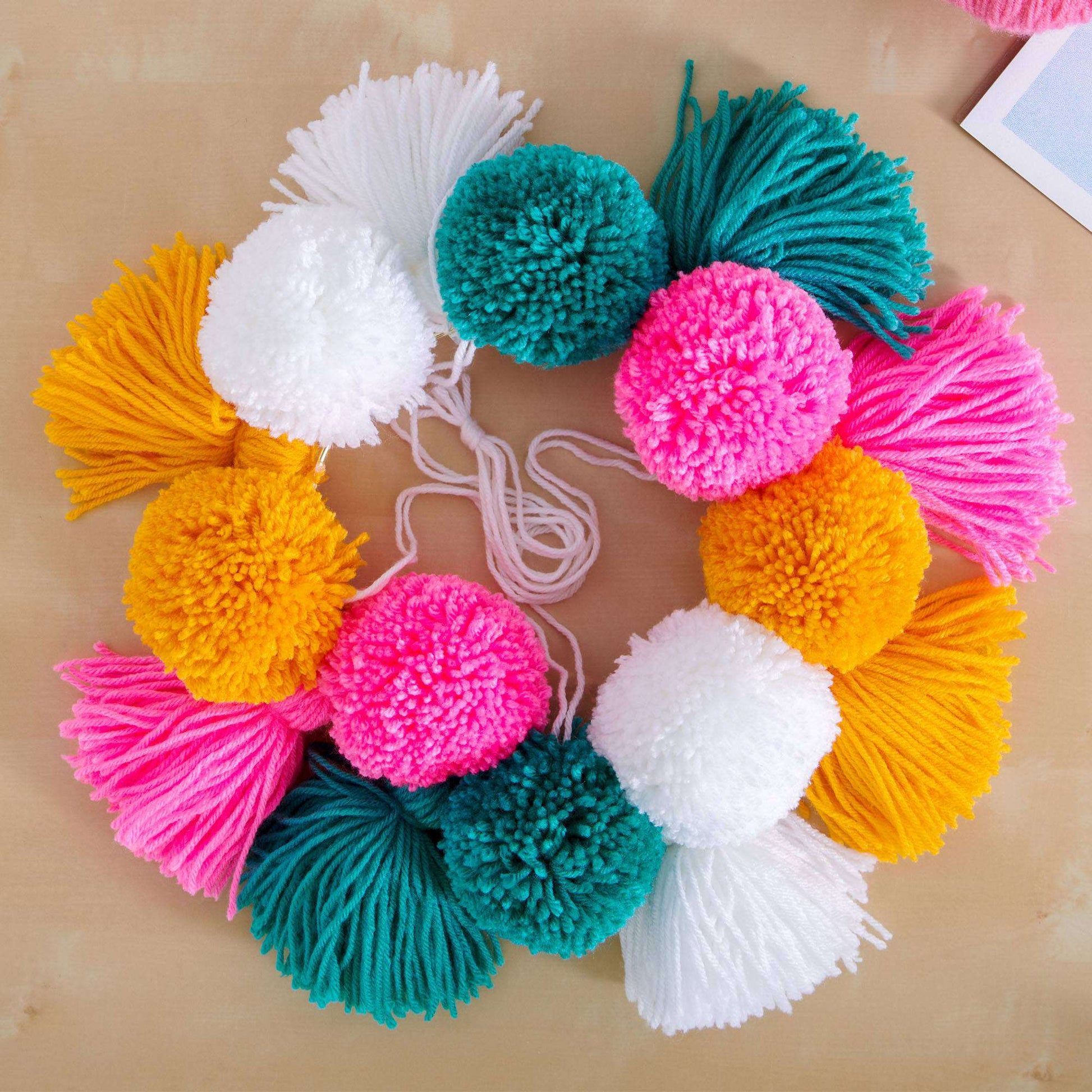 Red Heart Tassels & Pompoms Chandelier Yarnspirations