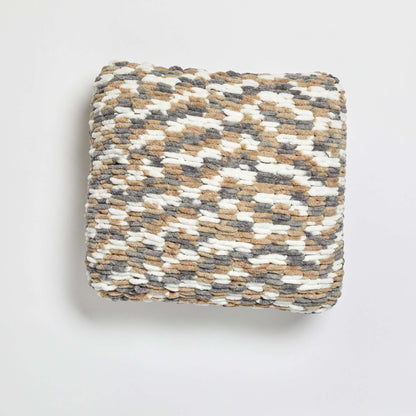 Red Heart Craft At Ease Pillow Craft Pillow made in Red Heart Loop-It Yarn