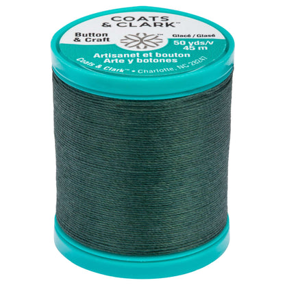 Coats & Clark Dual Duty Plus Button & Craft Thread Forest Green