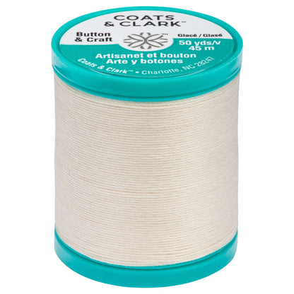 Coats & Clark Dual Duty Plus Button & Craft Thread Natural