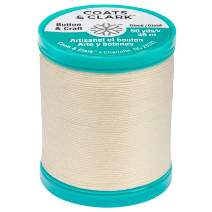 Coats & Clark Dual Duty Plus Button & Craft Thread Cream
