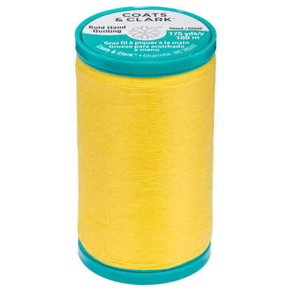 Coats & Clark Bold Hand Quilting Thread (175 Yards) Sun Yellow