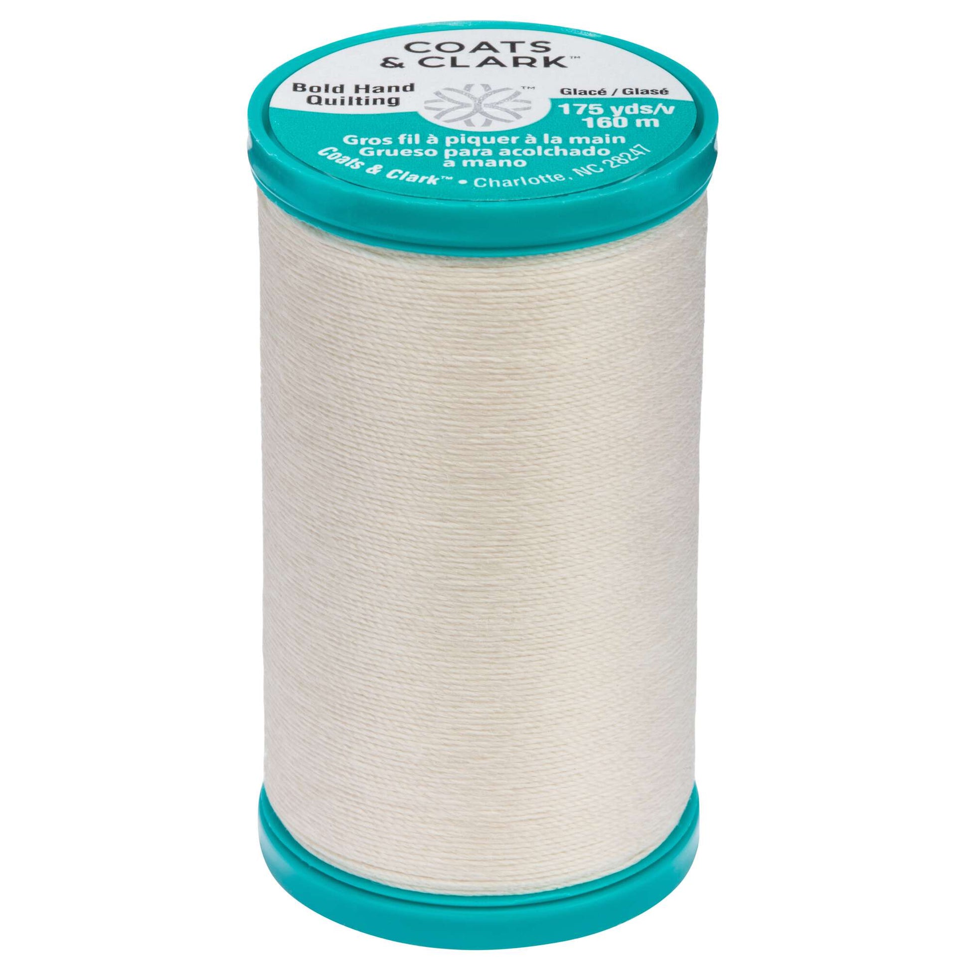 Coats Bold Hand Quilting Thread 175Yd Natural