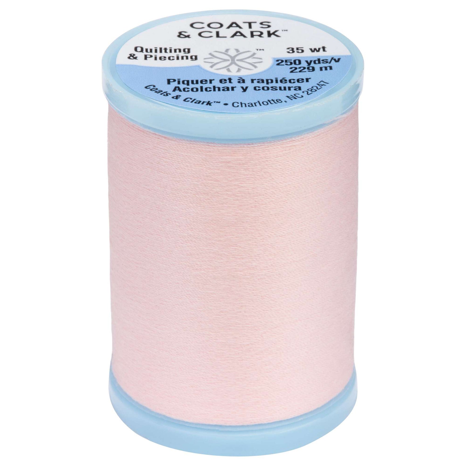 Coats & Clark Cotton Covered Quilting & Piecing Thread (250 Yards) Light Pink