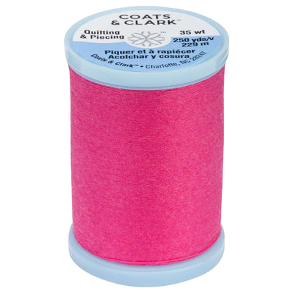 Coats & Clark Cotton Covered Quilting & Piecing Thread (250 Yards) Hot Pink