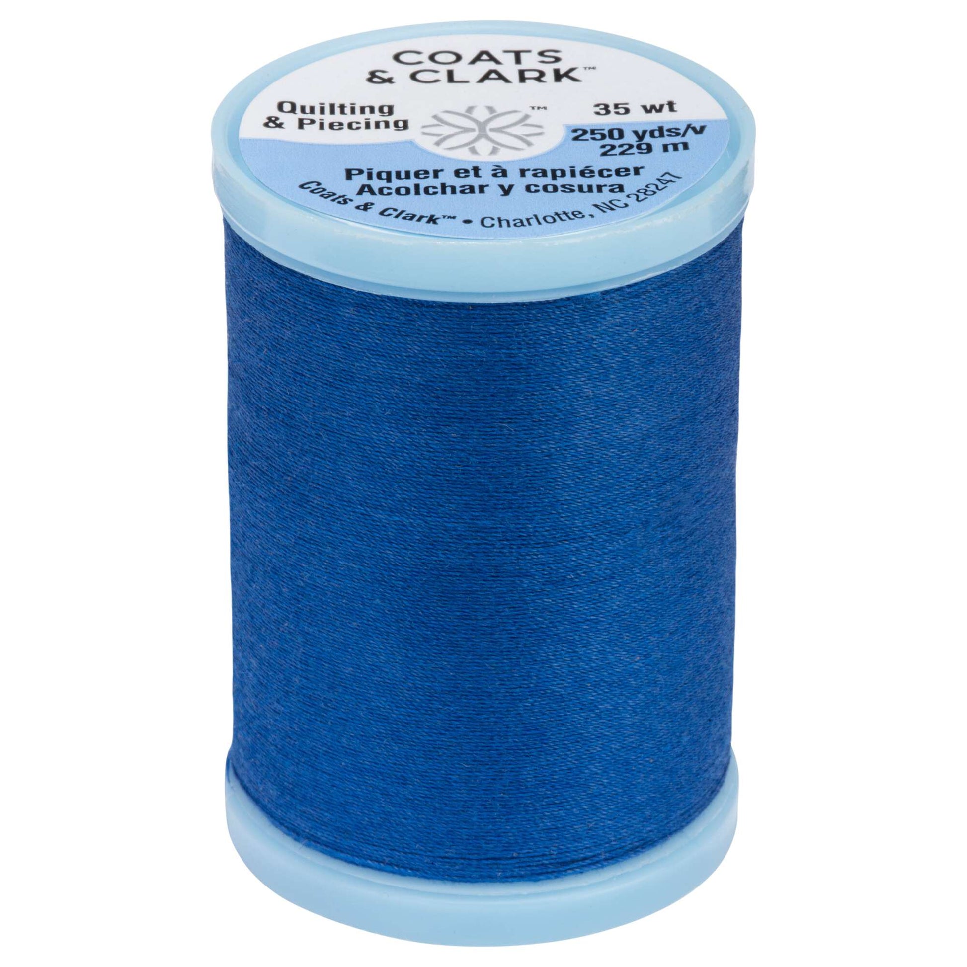 Coats & Clark Cotton Covered Quilting & Piecing Thread (250 Yards) Yale Blue