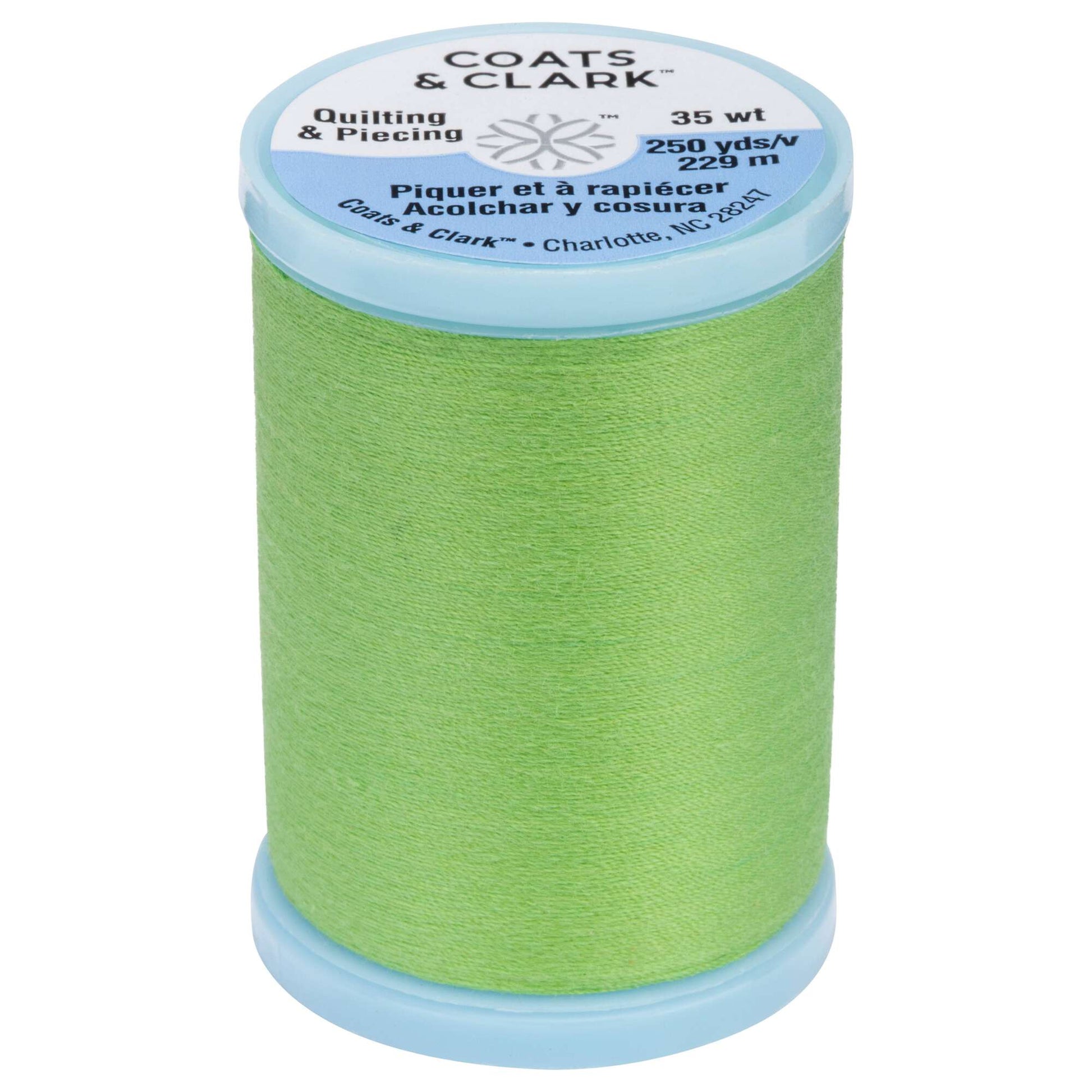 Coats & Clark Cotton Covered Quilting & Piecing Thread (250 Yards) Lime