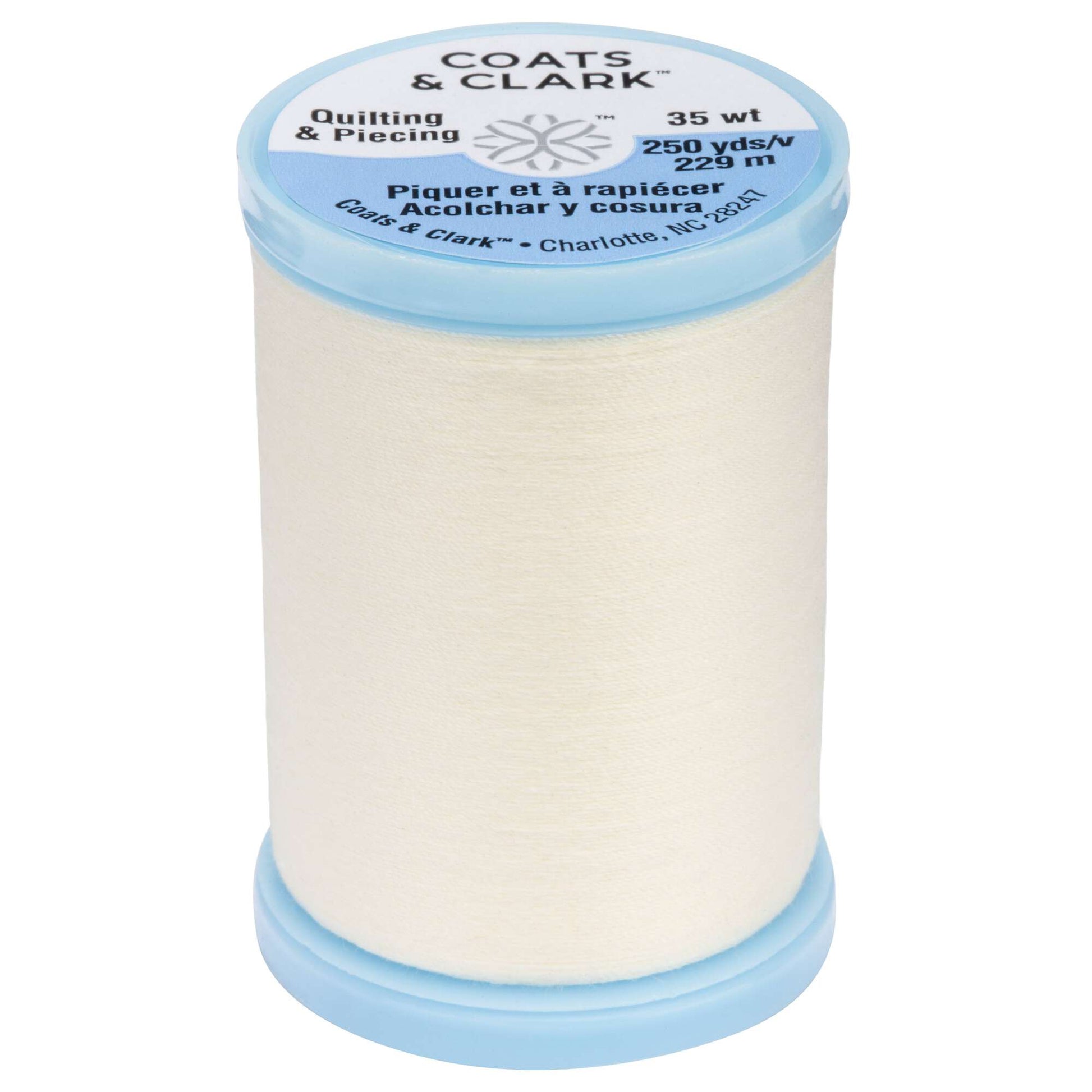 Coats & Clark Cotton Covered Quilting & Piecing Thread (250 Yards) Pearl