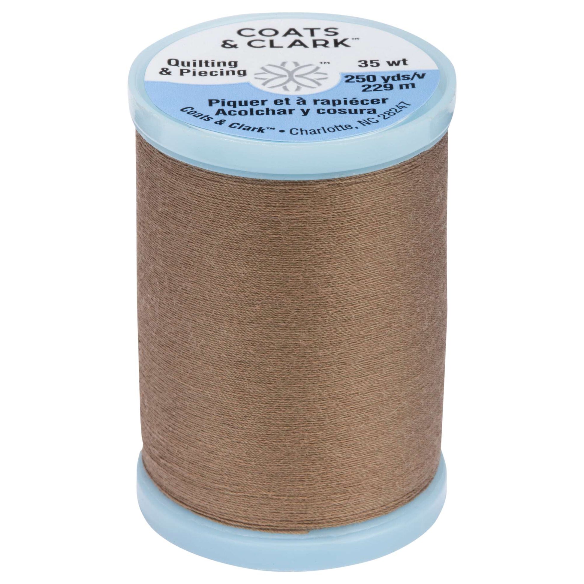 Coats & Clark Cotton Covered Quilting & Piecing Thread (250 Yards) Driftwood