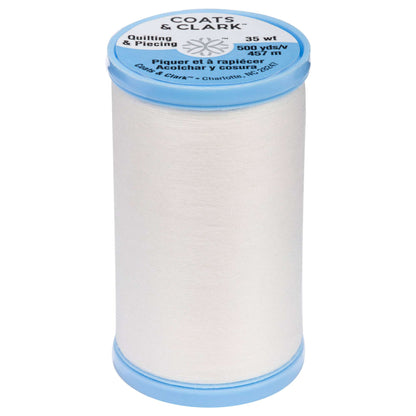 Coats & Clark Cotton Covered Quilting & Piecing Thread (500 Yards) Winter White
