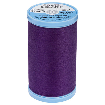 Coats & Clark Cotton Covered Quilting & Piecing Thread (500 Yards) Purple