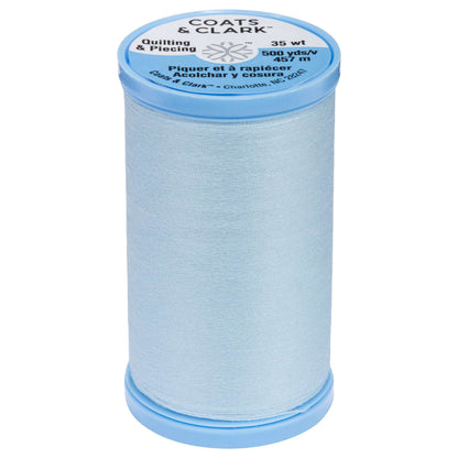 Coats & Clark Cotton Covered Quilting & Piecing Thread (500 Yards) Icy Blue