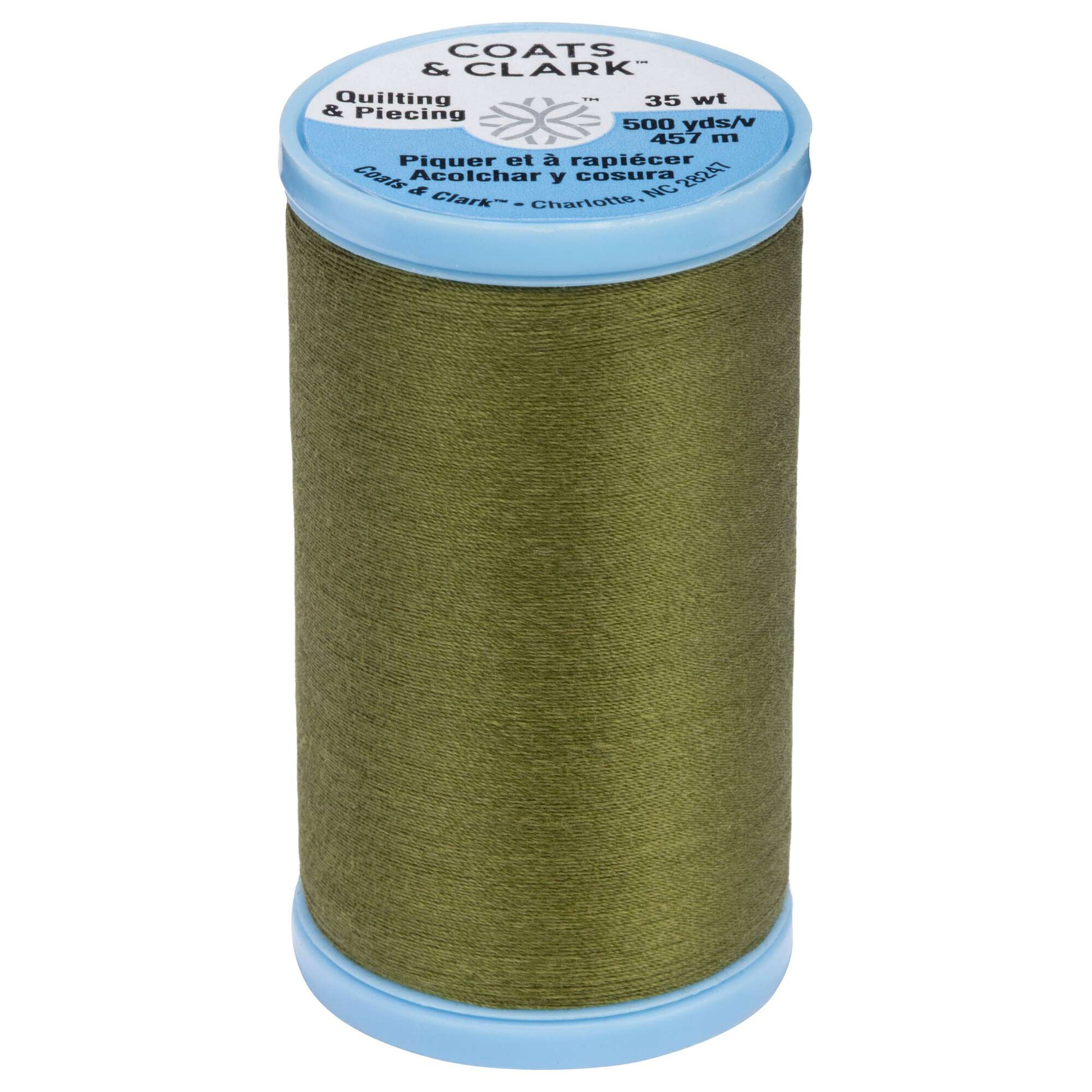 Coats & Clark Cotton Covered Quilting & Piecing Thread (500 Yards) Olive