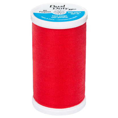 Coats & Clark Dual Duty XP All Purpose Thread (500 Yards) Atom Red