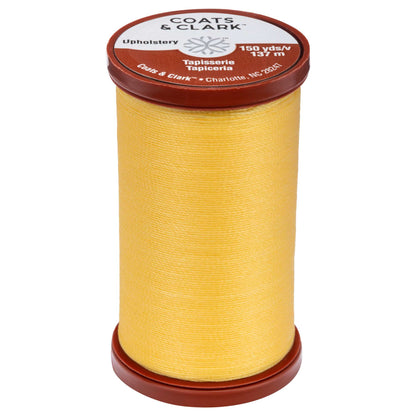 Coats & Clark Extra Strong Upholstery Thread (150 Yards) Yellow