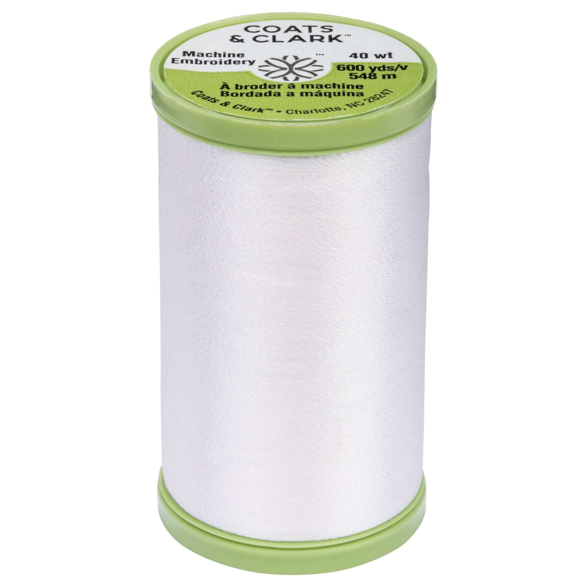 Coats & Clark C&C Trilobal Poly Embroidery 600yd Silver