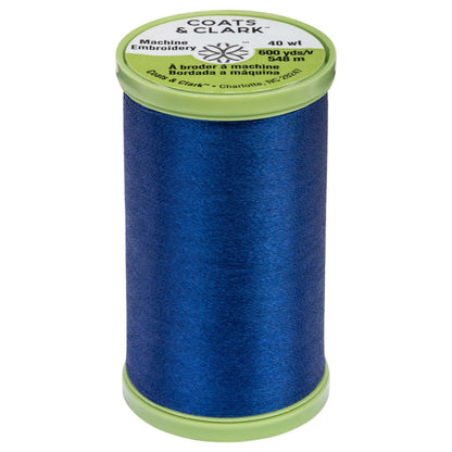 Coats & Clark Machine Embroidery Thread (600 Yards) Soldier Blue