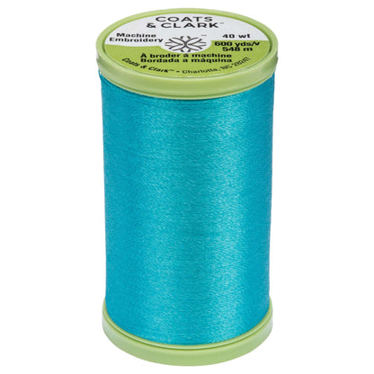 Coats & Clark Machine Embroidery Thread (600 Yards) River Blue