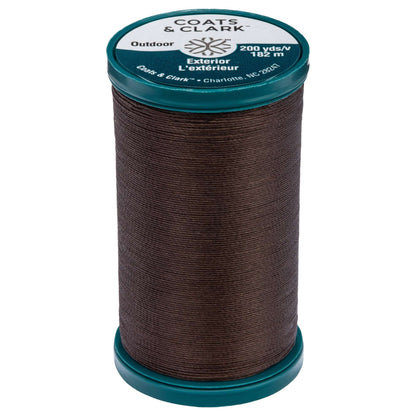 Coats & Clark Outdoor Thread (200 Yards) Dark Brown
