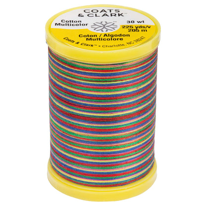 Coats & Clark Cotton Machine Quilting Multicolor Thread (225 Yards) Over The Rainbow