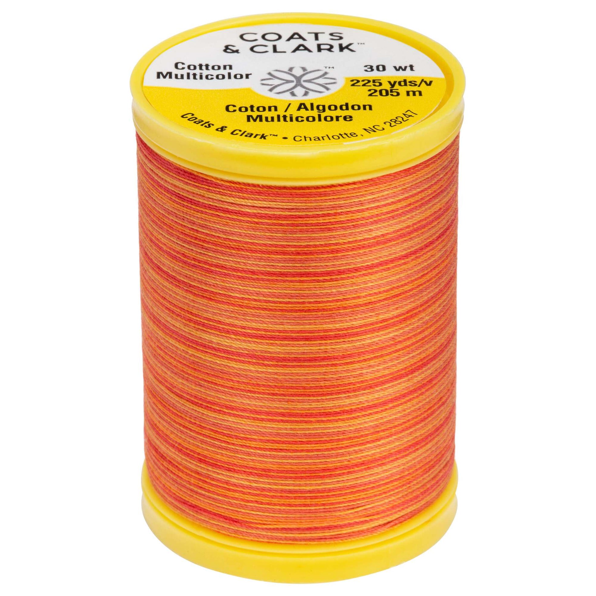 Coats & Clark Cotton Machine Quilting Multicolor Thread (225 Yards) Canyon Sunset