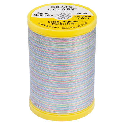Coats & Clark Cotton Machine Quilting Multicolor Thread (225 Yards) Baby Pastels