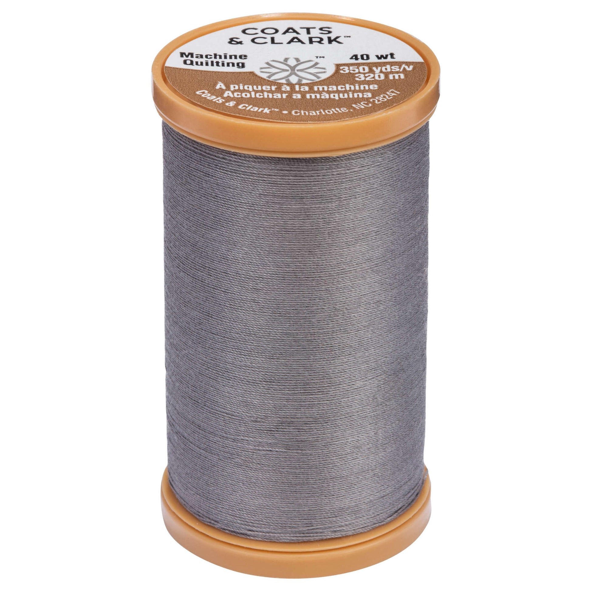 Coats & Clark Cotton Machine Quilting Thread (350 Yards) Slate