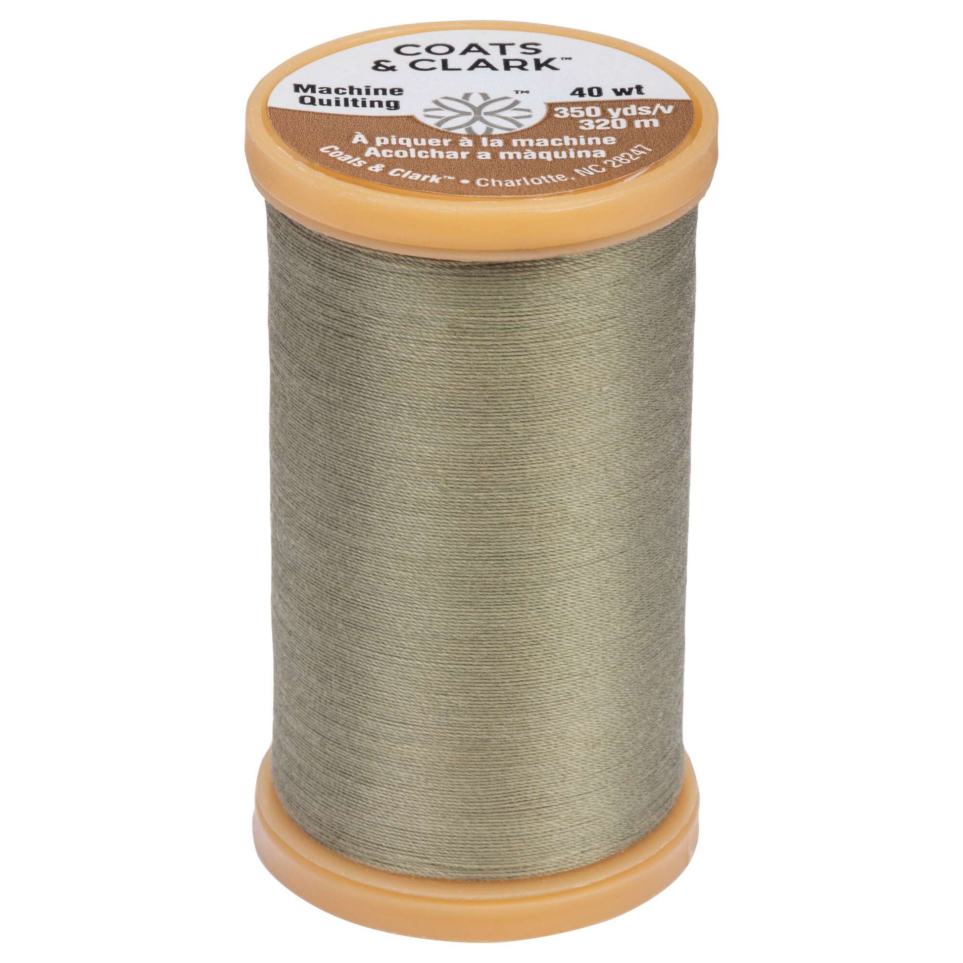 Coats & Clark Cotton Machine Quilting Thread (350 Yards) Green Linen