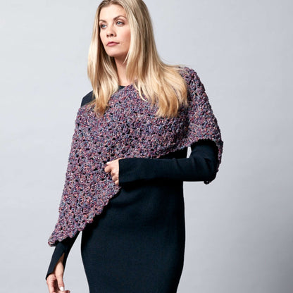 Sugar Bush Snug As a Hug Crochet Poncho Child 4/6 yrs