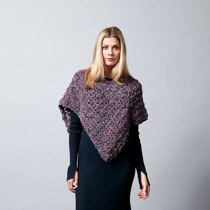 Sugar Bush Snug As a Hug Crochet Poncho Child 4/6 yrs