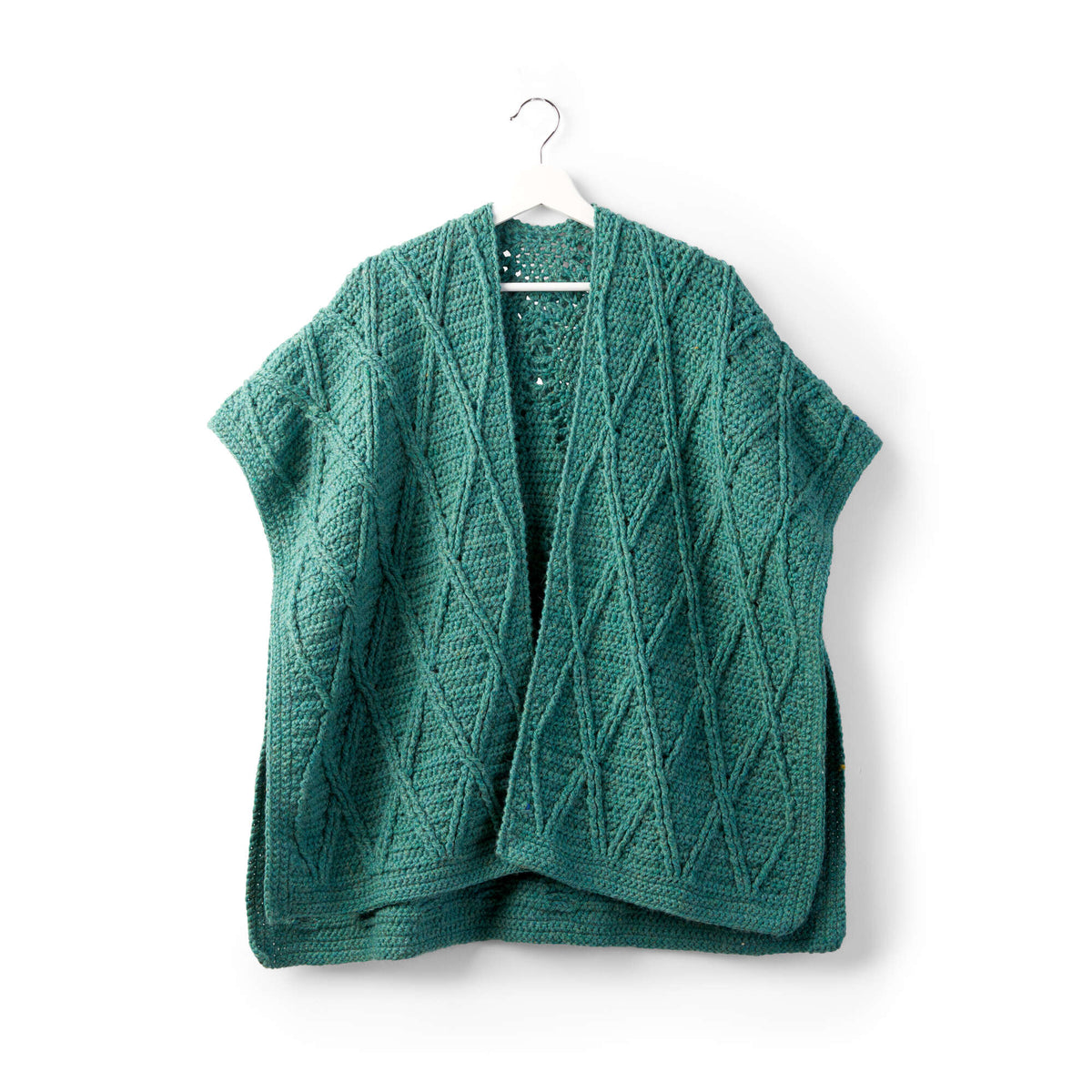 Crochet Shawl made in Sugar Bush Dawson yarn