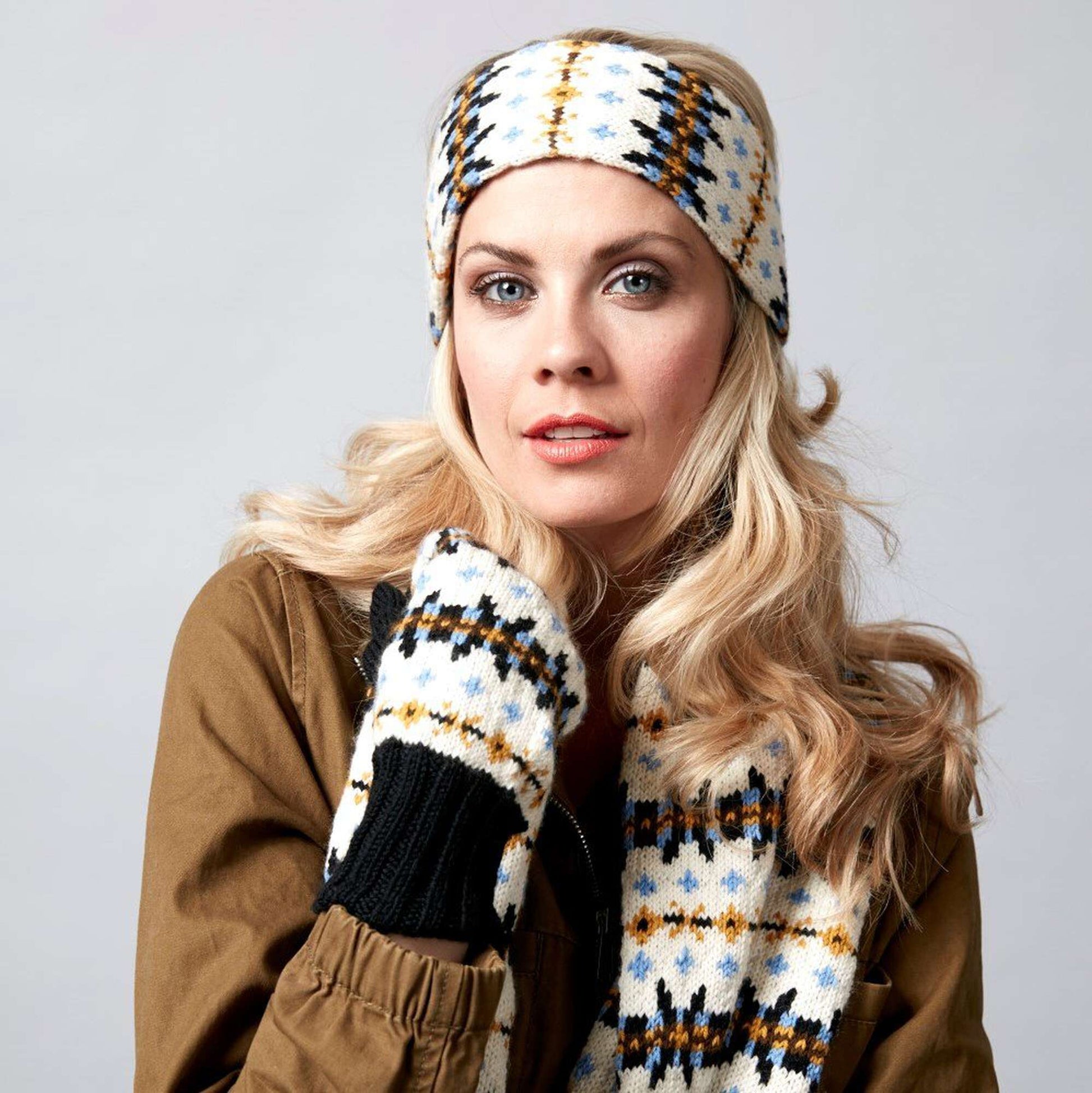 Sugar Bush Fair Isle And Stripped Outdoor Set Yarnspirations