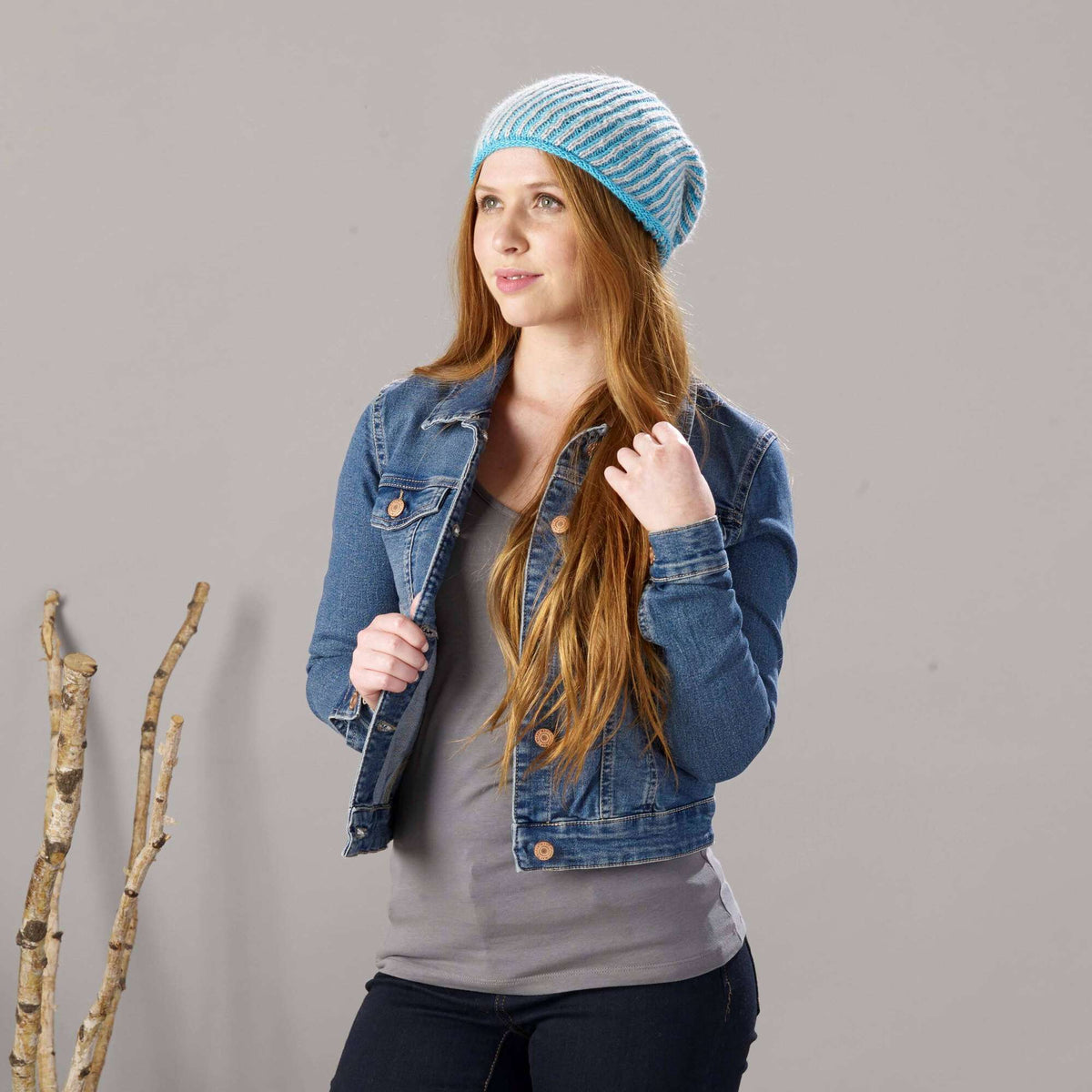 Knit Hat made in Sugar Bush Nanaimo yarn