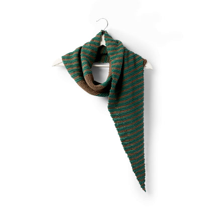 Sugar Bush Arrowhead Knit Scarf Knit Shawl made in Sugar Bush Cabot yarn