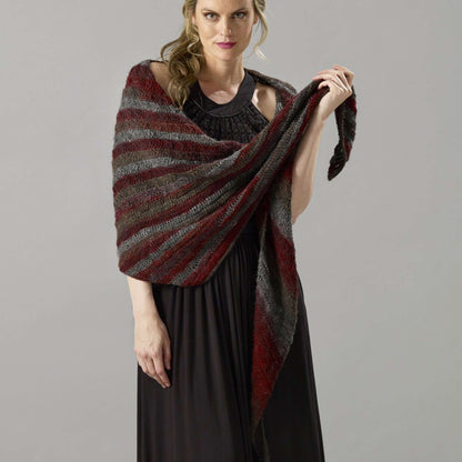 Sugar Bush Beyond Treetops Knit Shrug Knit Shawl made in Sugar Bush Motley yarn