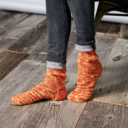 Sugar Bush Knit Twinkle Your Toes Knit Sock made in Sugar Bush Itty-Bitty yarn