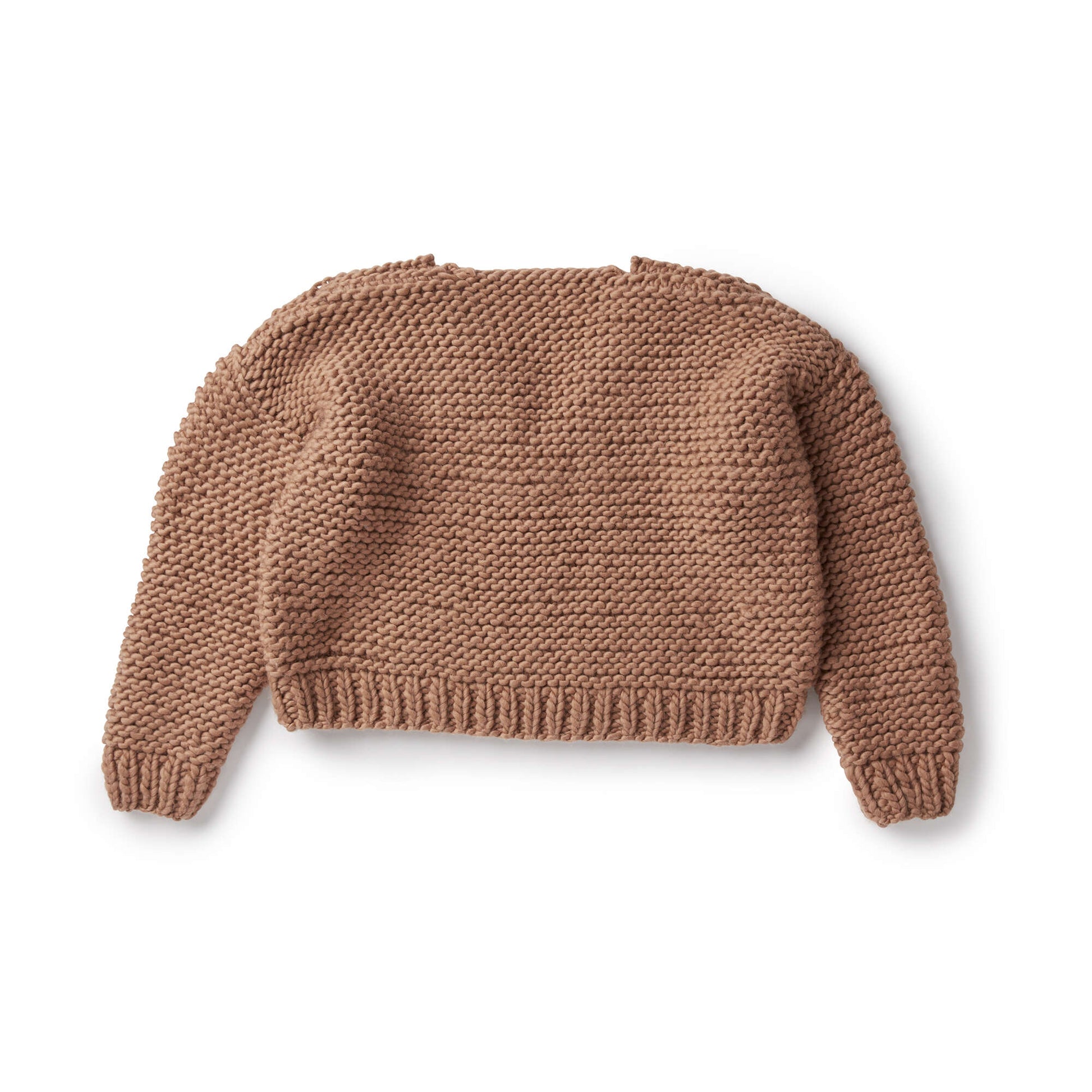 Sugar Bush Knit Copper Cropper Pullover Knit Sweater made in Sugar Bush Chill yarn