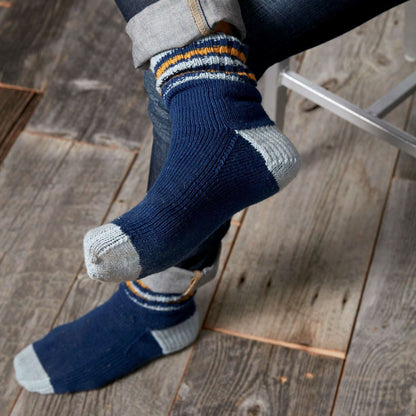 Sugar Bush Knit Walk In the Park Set Knit Sock made in Sugar Bush Itty-Bitty yarn