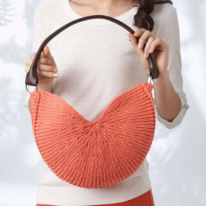 Lily Sugar'n Cream Orange Slice Purse Crochet Single Size